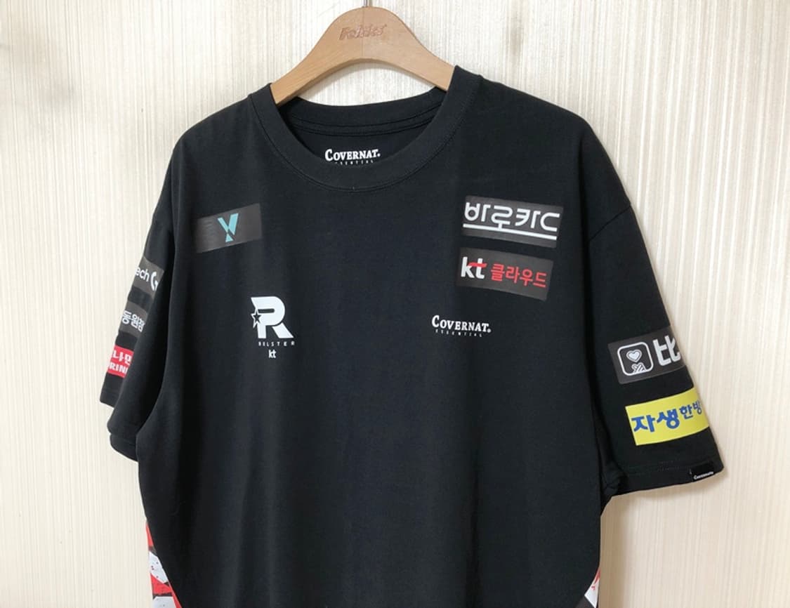 커버낫 KT롤스터 2024시즌 하반기유니폼/티셔츠 XL Spark 상품이미지6