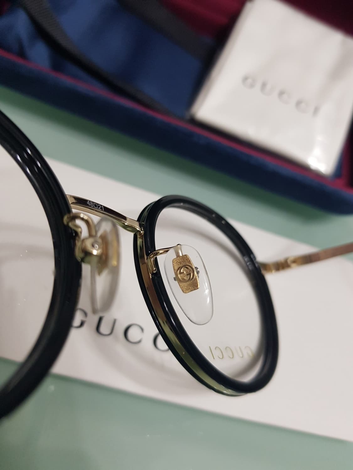 구찌 라운드솔텍스안경(새상품 풀구성정품) 상품이미지6