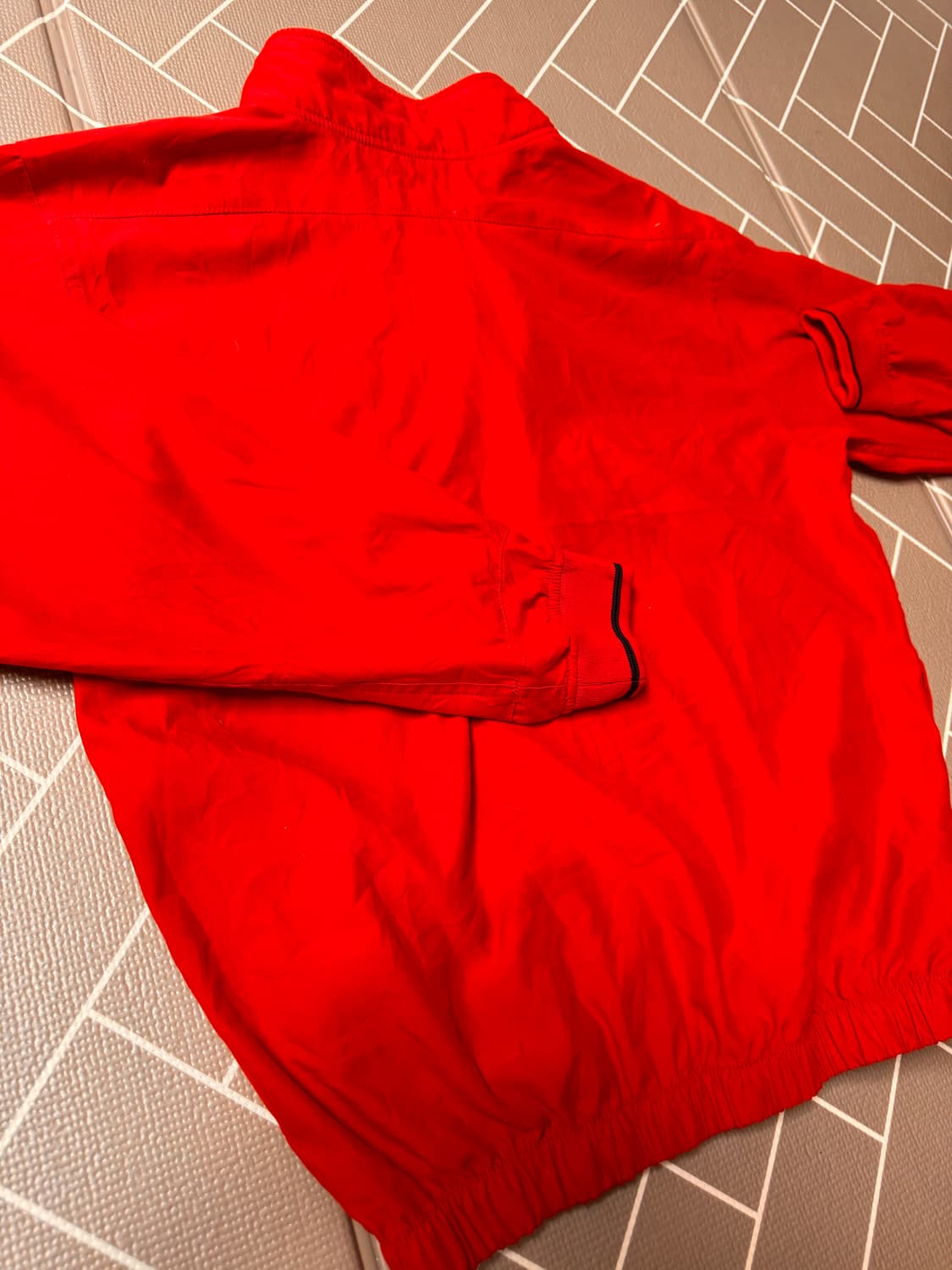 나이키 90s 빈티지 하프집업 바람막이 레드 L / 미국 직구 상품이미지2