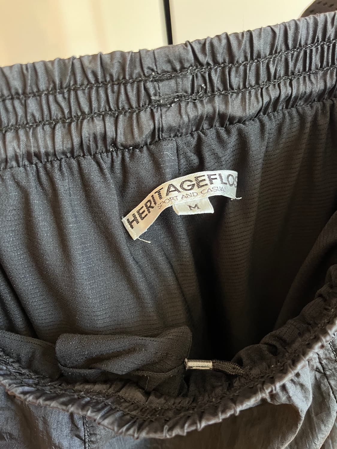 헤리티지플로스 블랙 아노락 셋업 L/M 상품이미지8