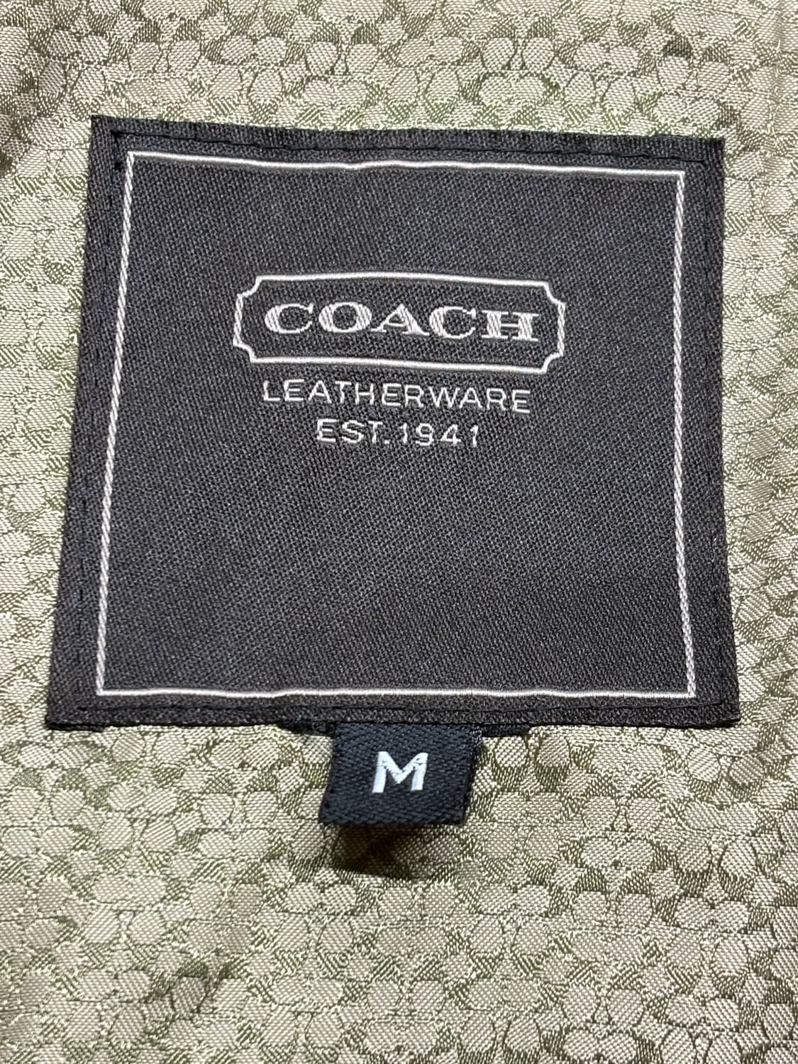 00's 코치 위켄드 레더 자켓 상품이미지4