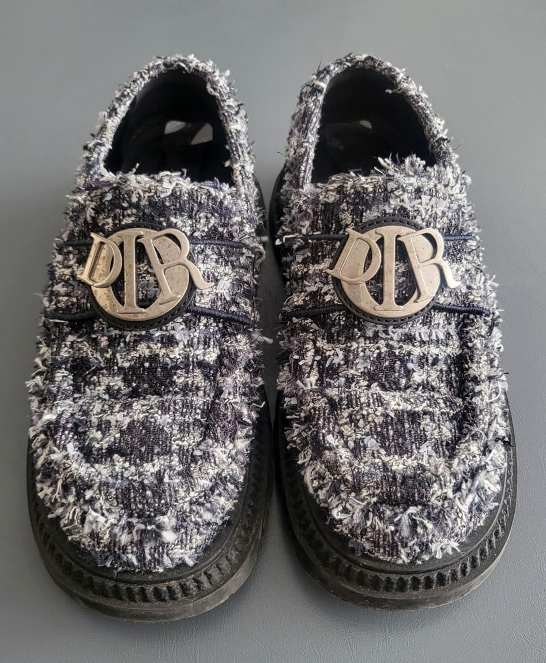 디올 까나쥬 트위드 로퍼 [40] 상품이미지2