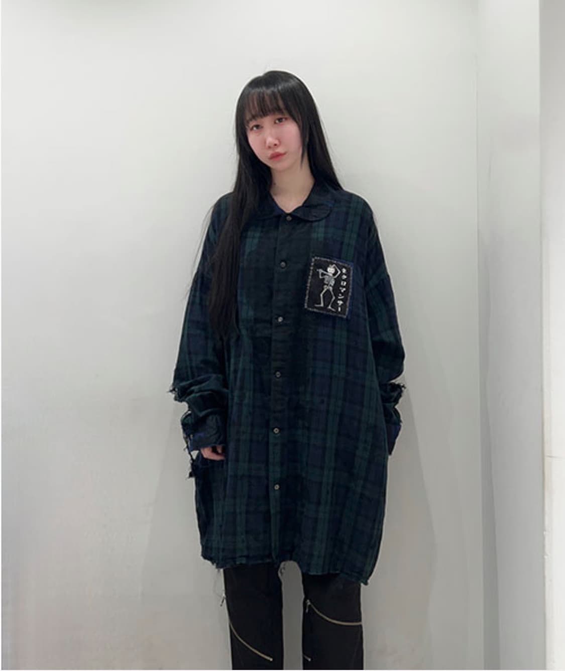 KIDILL 24SS 피터팬 오버사이즈 셔츠 F 상품이미지7