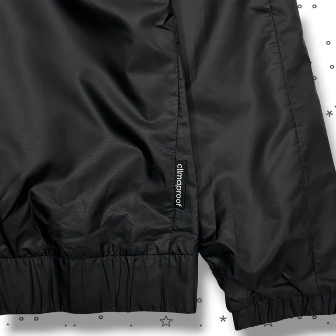 S ADIDAS 아디다스 블랙 핫핑크 바람막이 상품이미지5