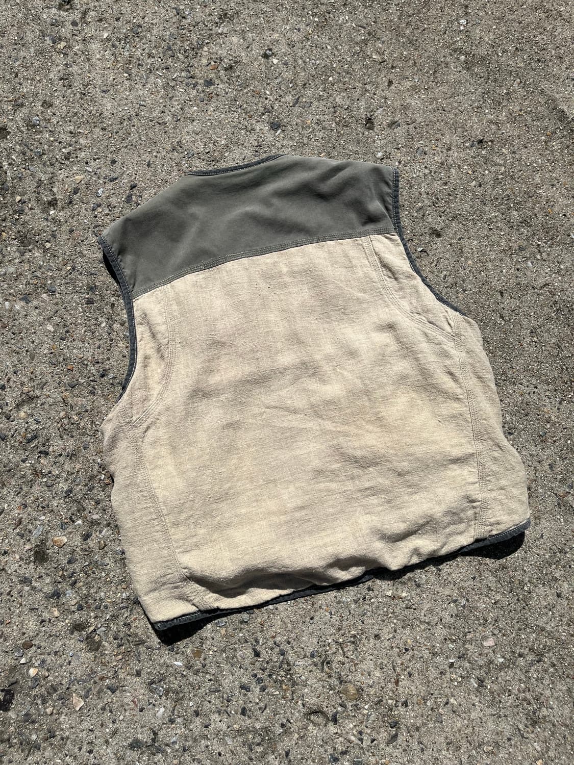Camel vest 상품이미지3