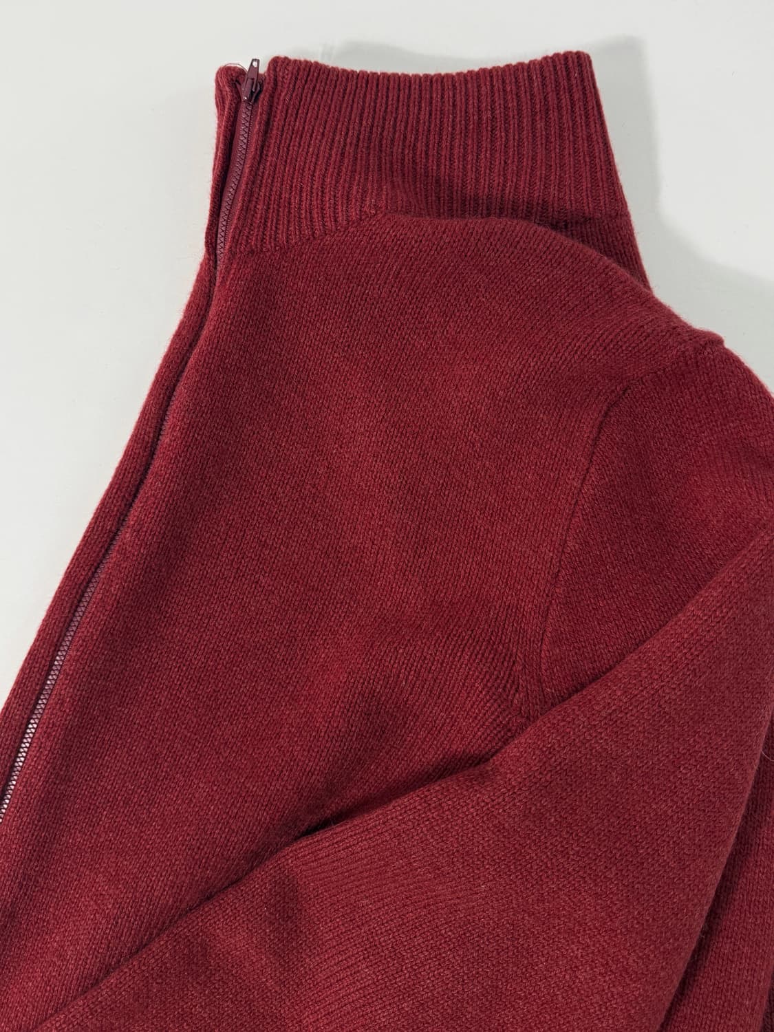 폴로 랄프로렌 90‘s 루즈핏 램스울 니트 집업 상품이미지4