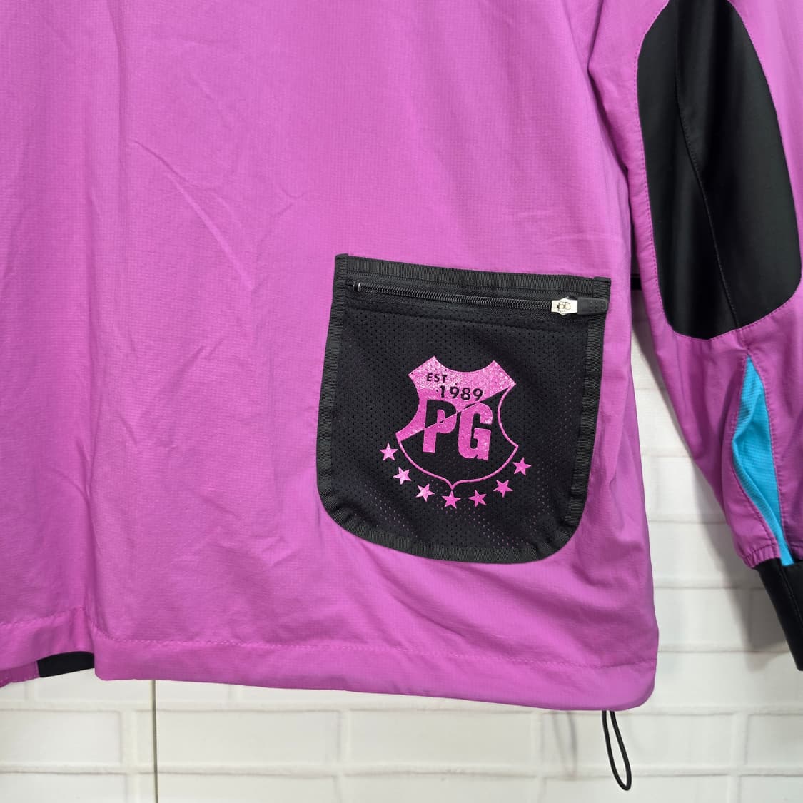 파리게이츠 골프 풀오버 블루종 바람막이 2사이즈 상품이미지8