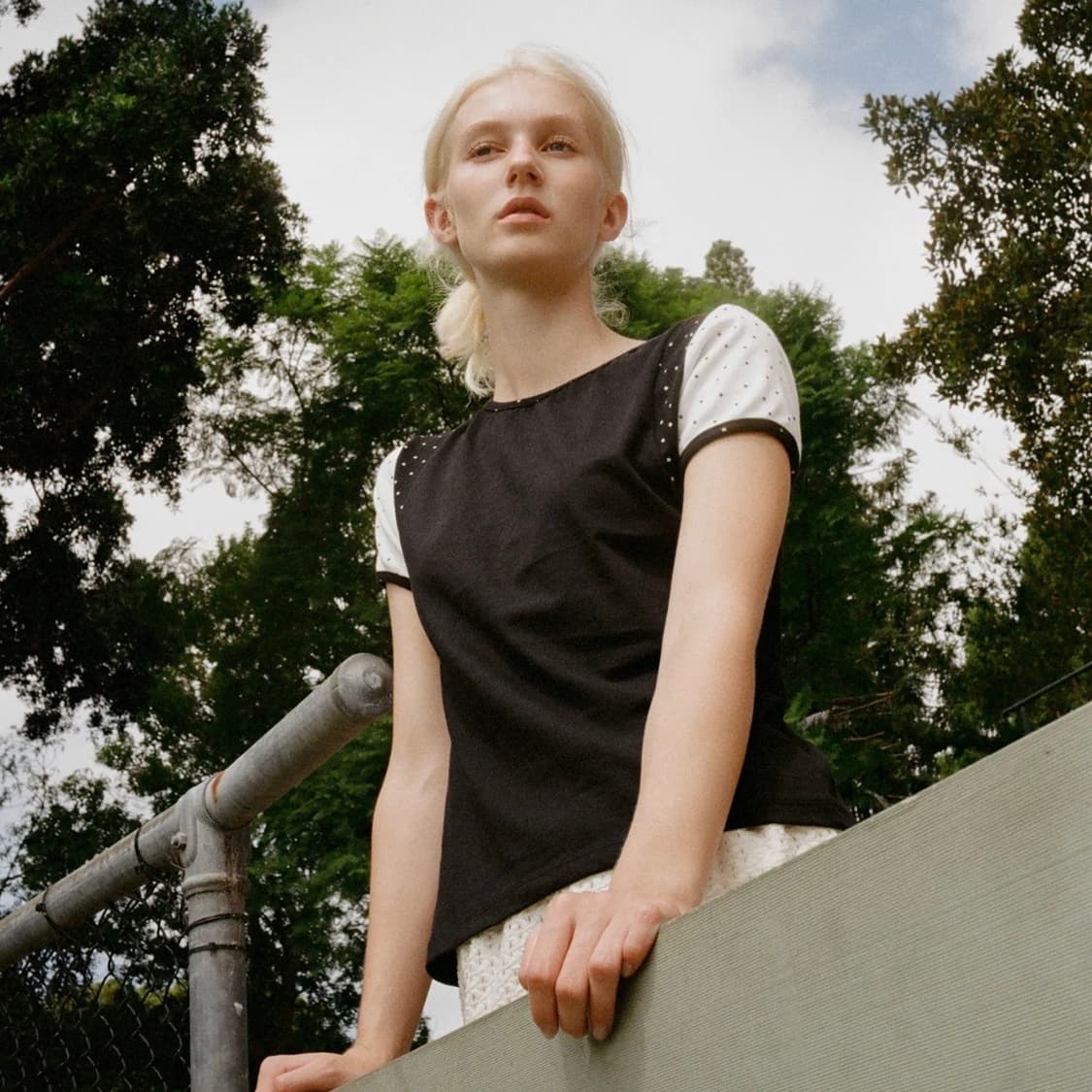 페스토 스타 블락 티셔츠(블랙) 상품이미지4