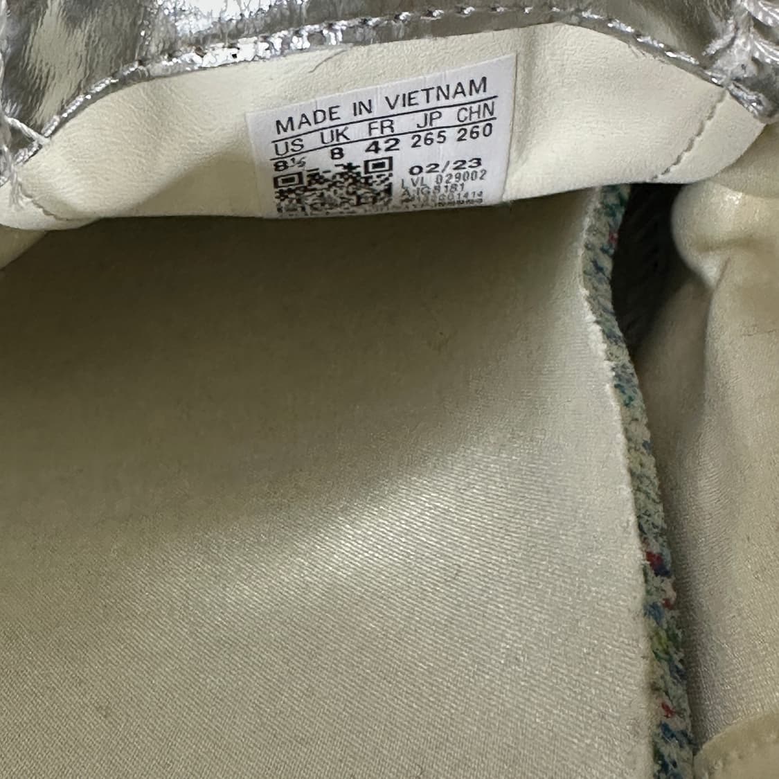 아디다스 x 웨일스 보너 삼바 실버 메탈릭 상품이미지8