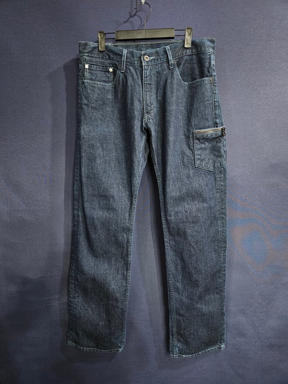 리바이스 514 네이비 남성 허리 34 데님팬츠  상품이미지1