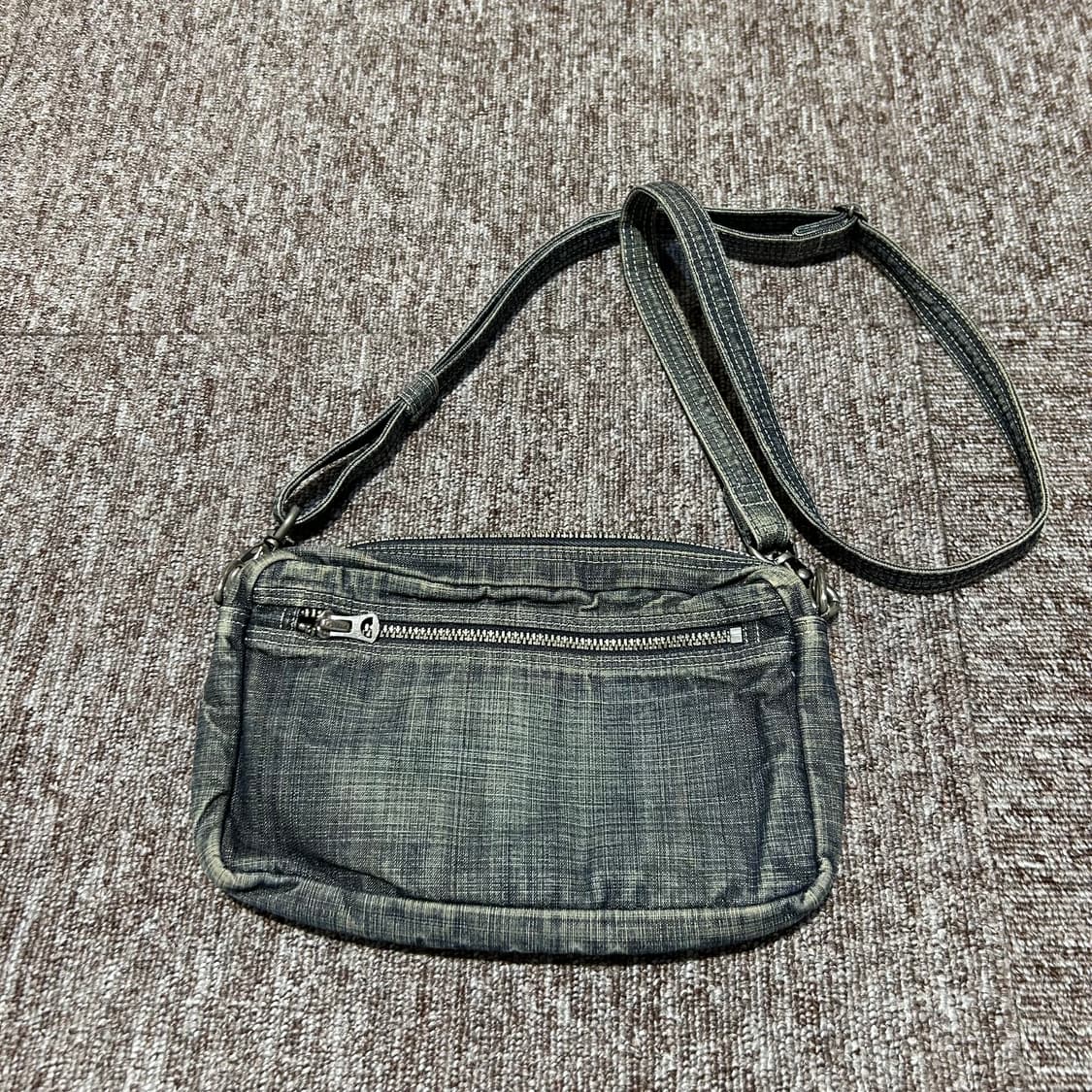 요시다 포터 코튼 데님 크로스백 숄더백 P26 상품이미지5