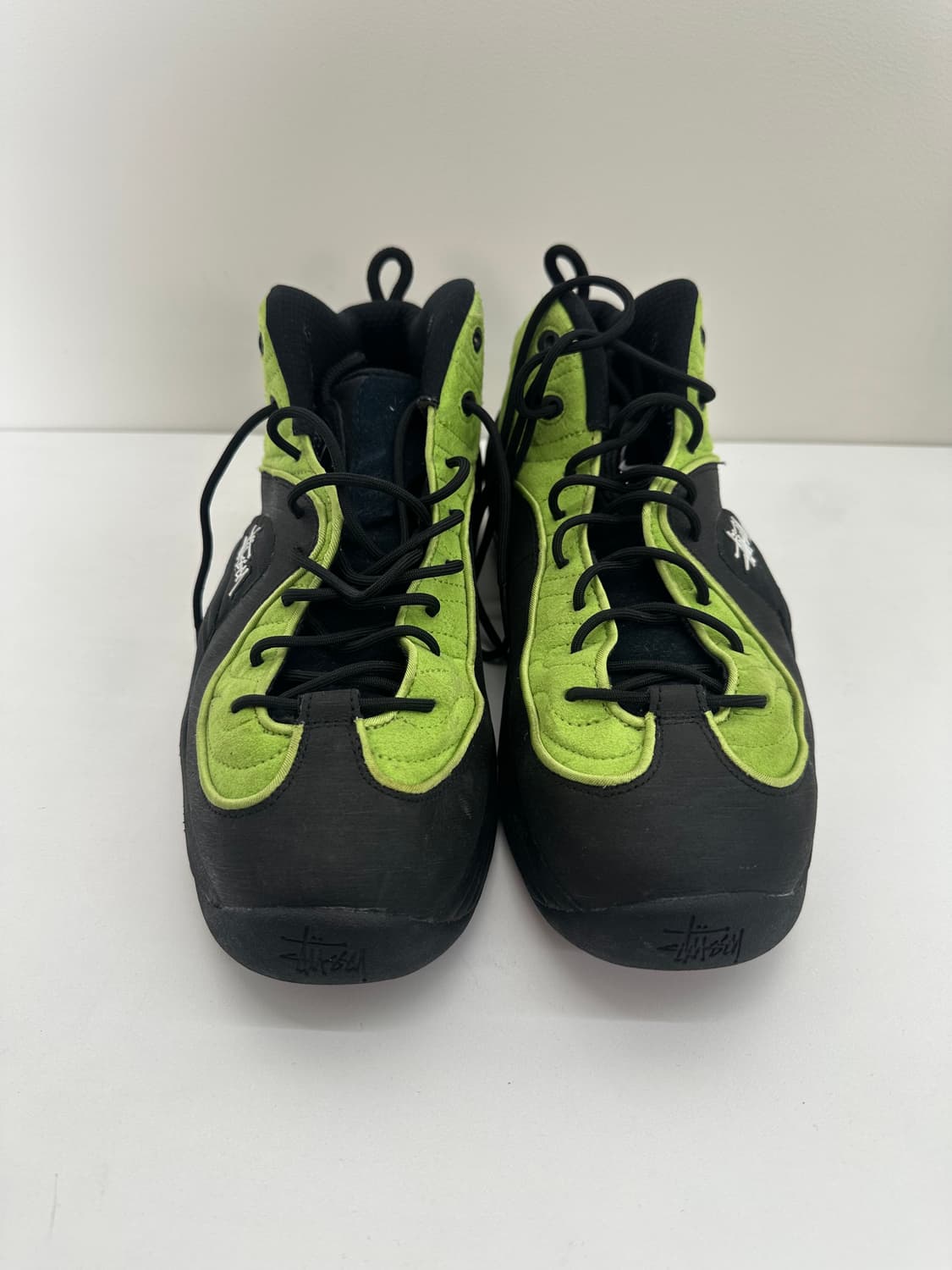 나이키 x 스투시 에어 페니 2 비비드 그린 앤 블랙 300 상품이미지2