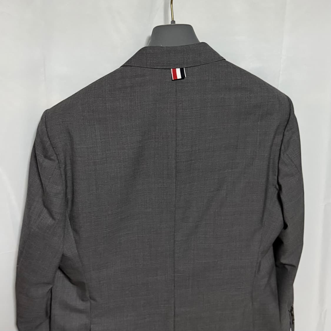 [S+급/4] 톰브라운 울 트윌 클래식 수트 정장 그레이 상품이미지5