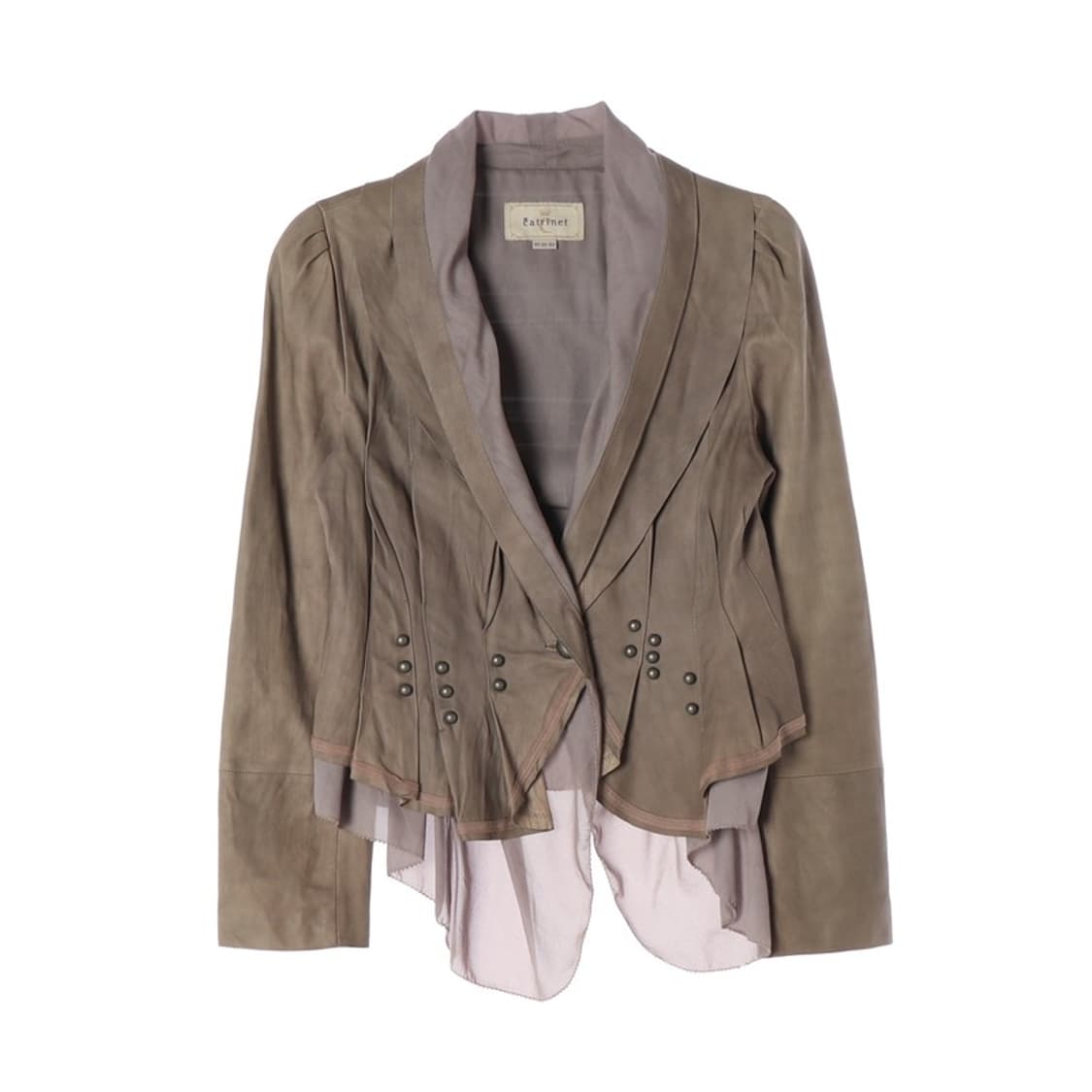 CATRINET 레이어드 염소가죽 자켓 88 상품이미지1