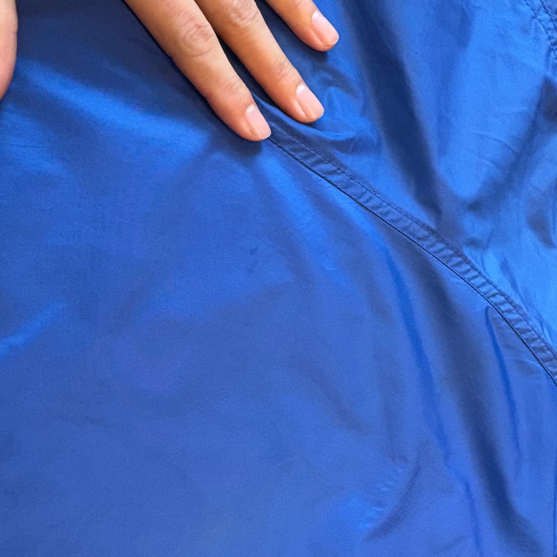 90년대 생산 울리치 블루 윈드브레이커 자켓 상품이미지6