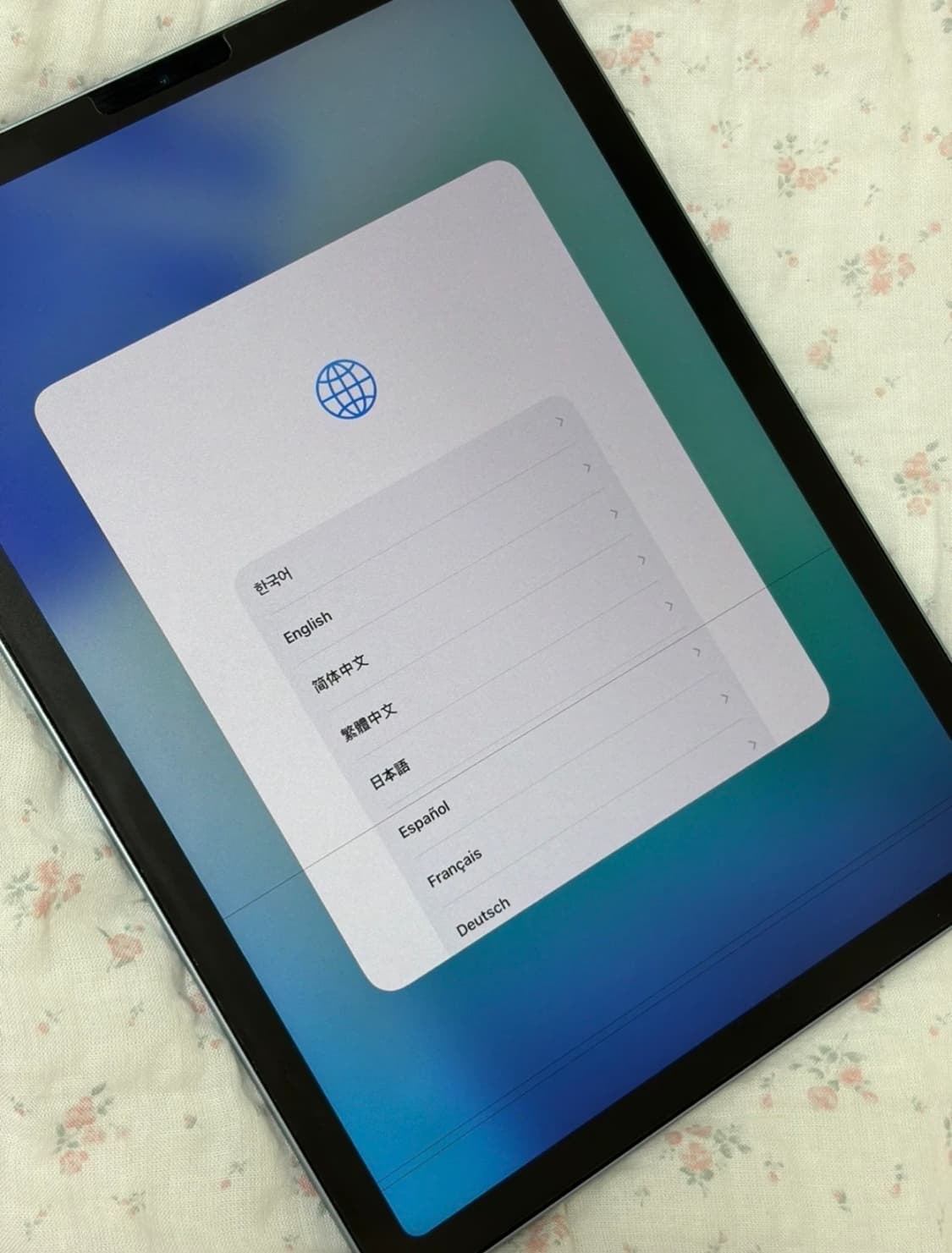 아이패드 에어4 64GB 스카이블루 Wi-Fi 상품이미지7