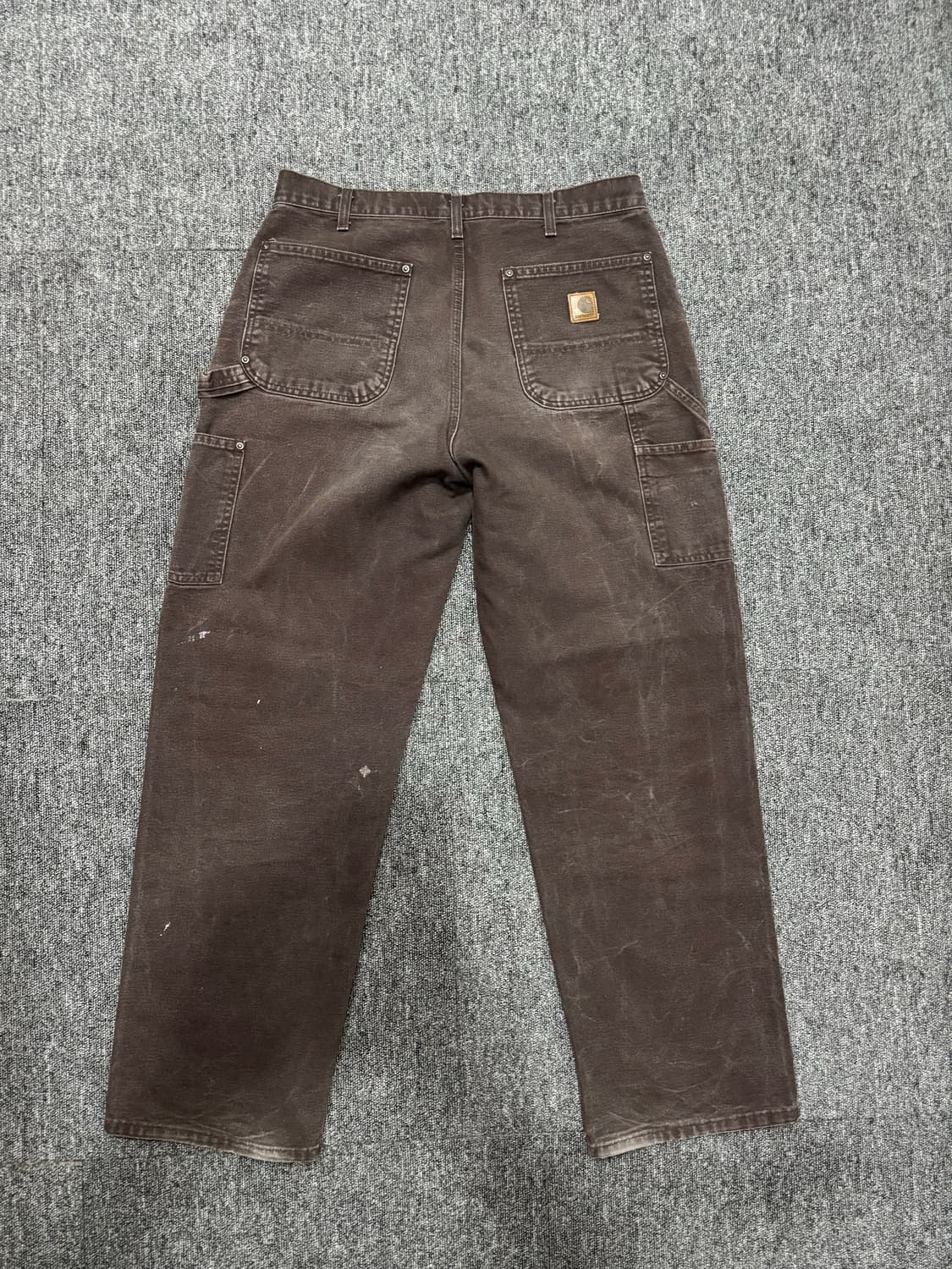 00s 칼하트 다크 브라운 더블니 팬츠 34/32 상품이미지6