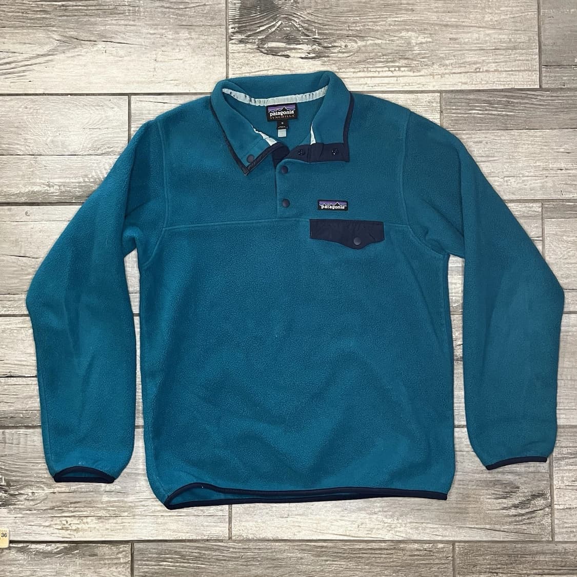 파타고니아 신칠라 스냅-T 딥블루/네이비 상품이미지1