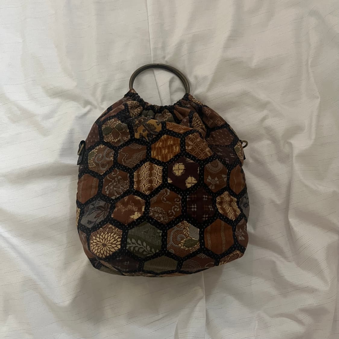 핸드메이드 패치워크 핸드백 상품이미지1