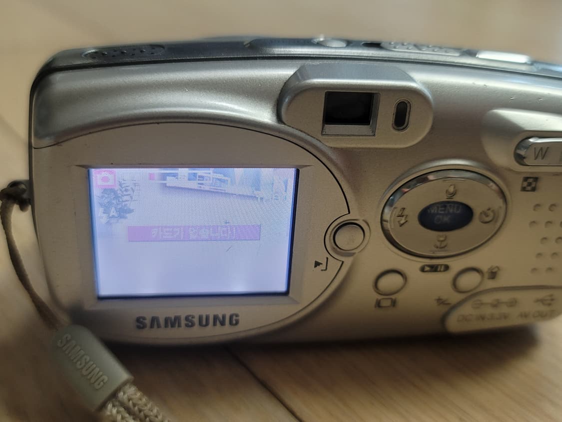 삼성 케녹스 u-ca3 디지털카메라 올드 빈티지 감성 레트로 미니 디카 상품이미지9