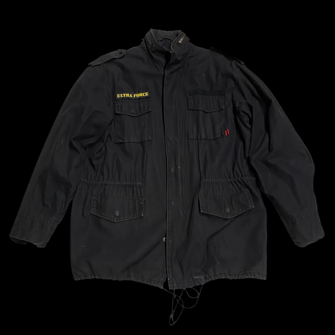 빈티지재팬 남자 블랙 야상자켓 2XL V32 상품이미지2