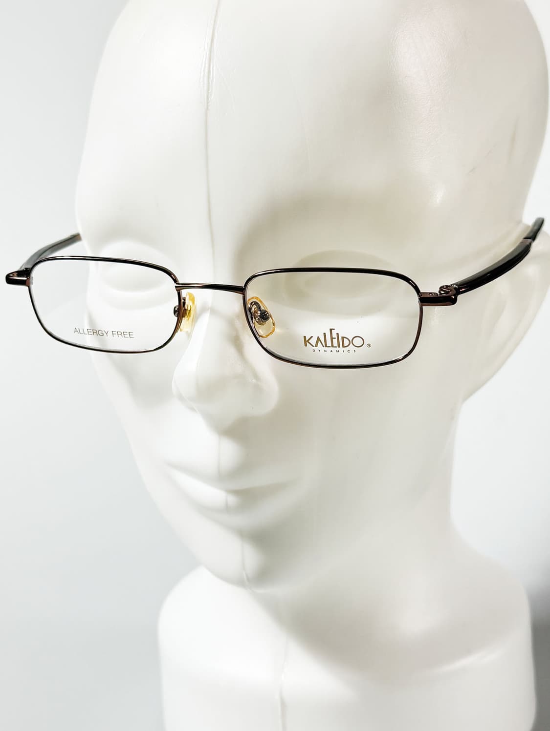 KALEIDO 슬림 스퀘어 메탈 프레임 빈티지 안경 상품이미지8