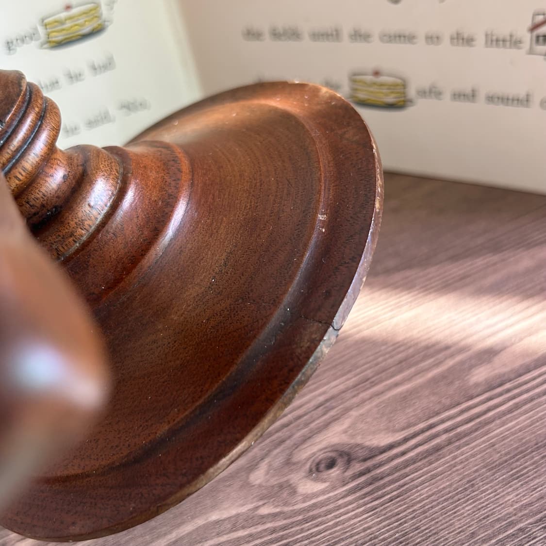 빈티지 나무 촛대 소품 상품이미지7