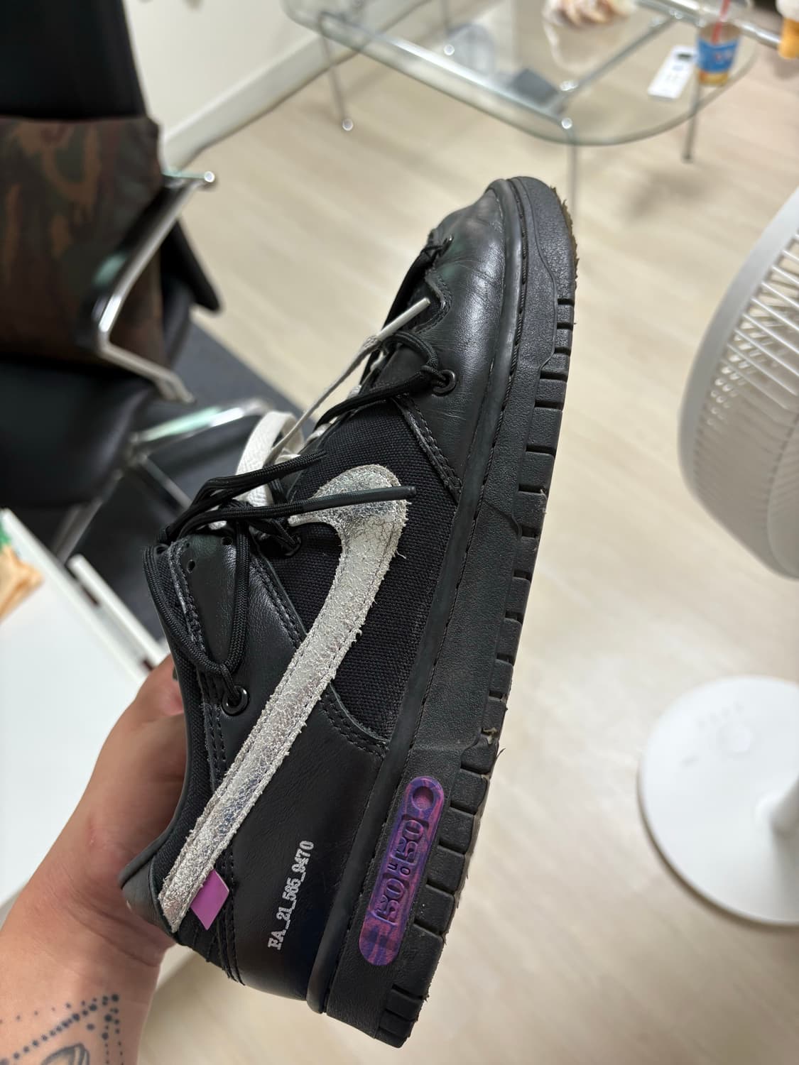 오프화이트 덩크50번 상품이미지2