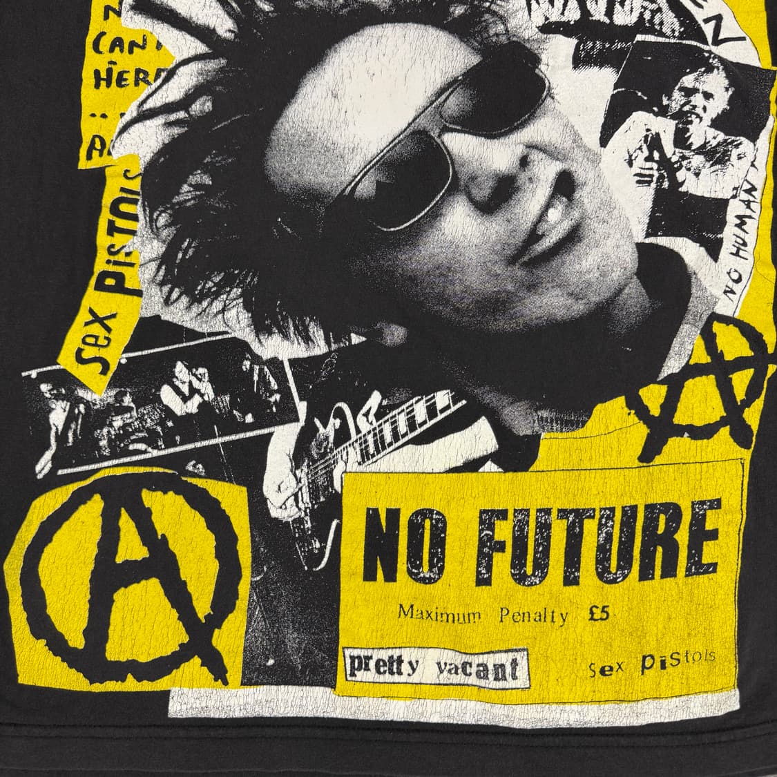 빈티지 Sex Pistols 섹스피스톨즈 유로 부트 티셔츠 상품이미지7