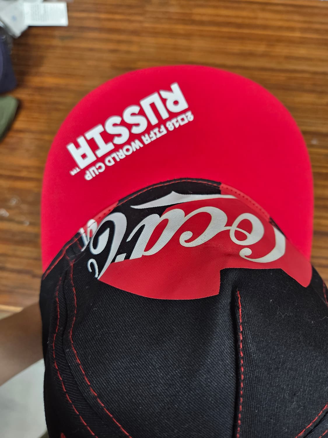 2018 러시아 피파월드컵 코카콜라 모자 프리  상품이미지4