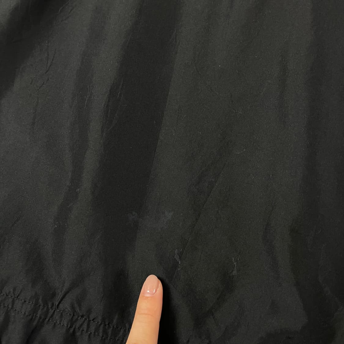 나이키 블랙 미니스우시 바람막이 웜업 XL 상품이미지6