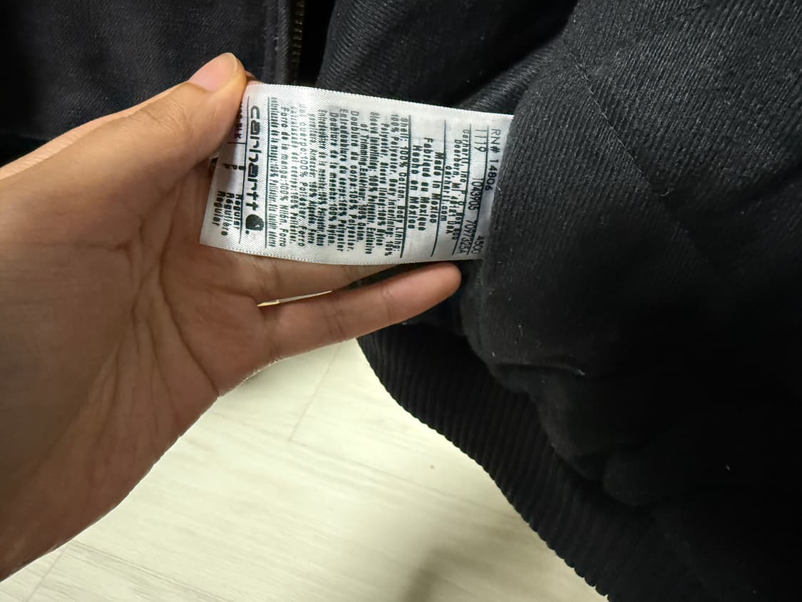 [S] 칼하트 j130 구버전 블랙 상품이미지4