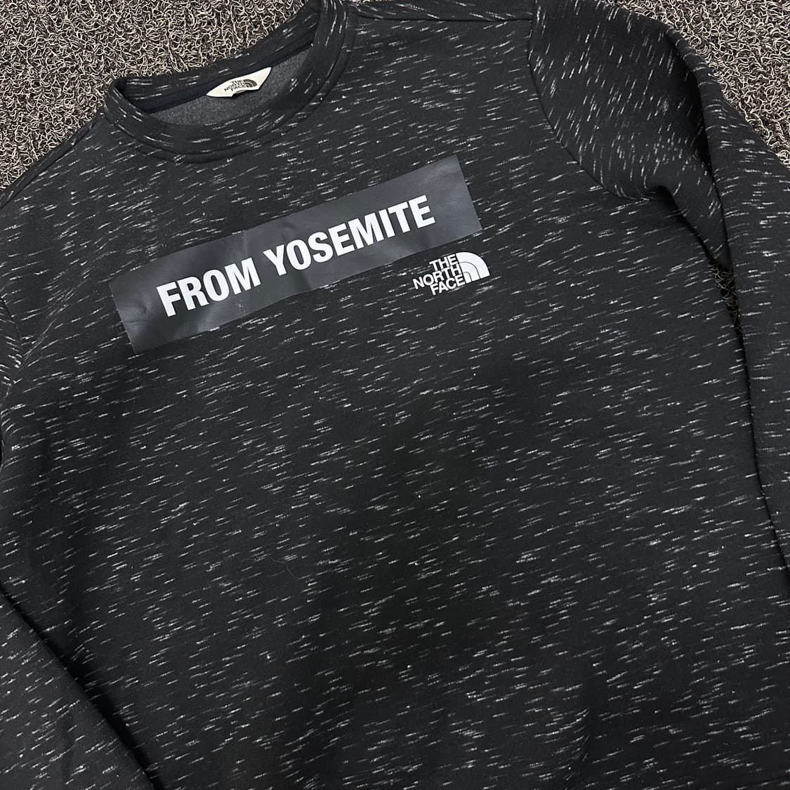 노스페이스 맨투맨 긴팔 블랙 90(S) 상품이미지2