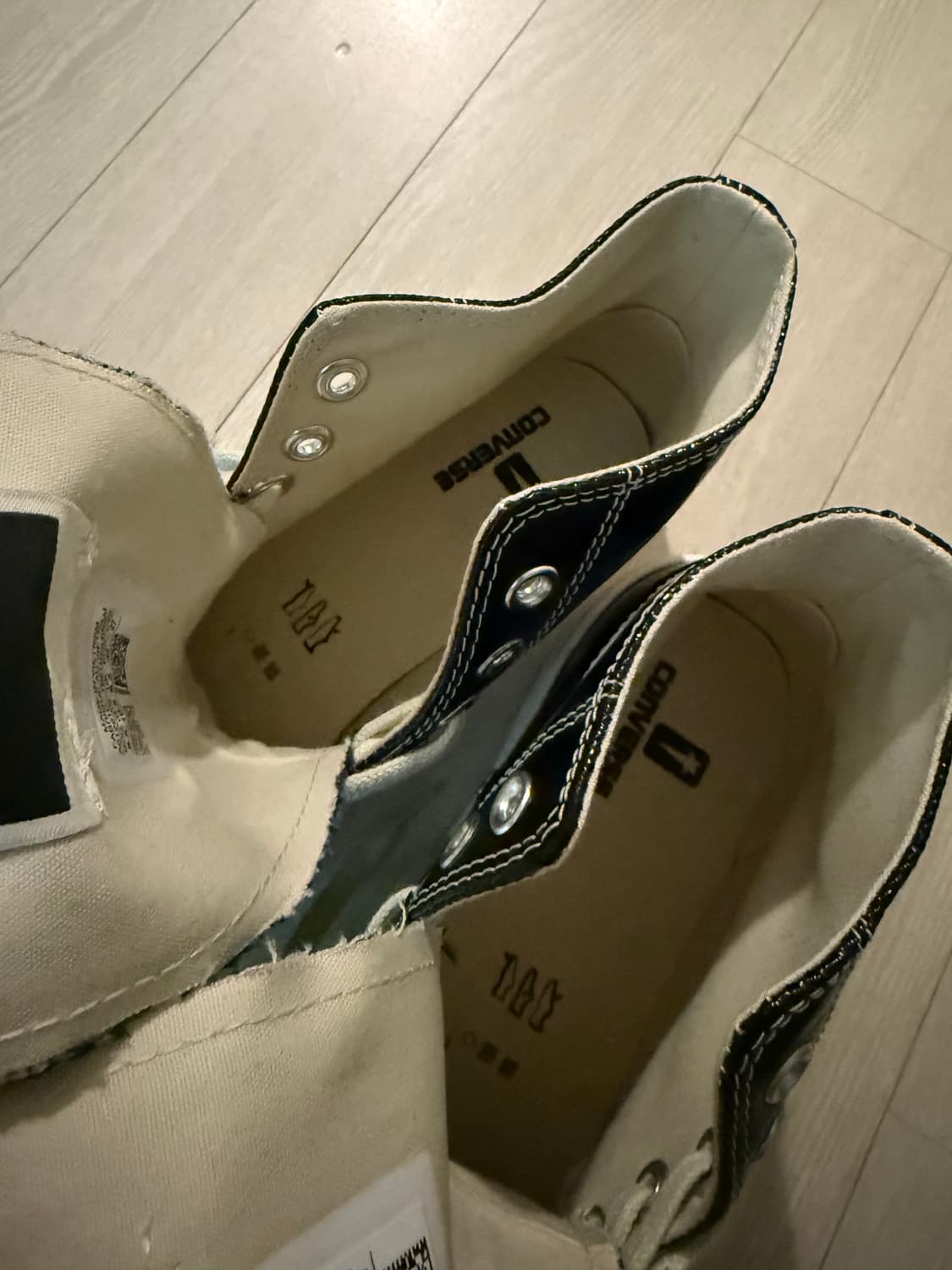 컨버스 릭오웬스 터보DRK 블랙 하이 스니커즈 상품이미지6