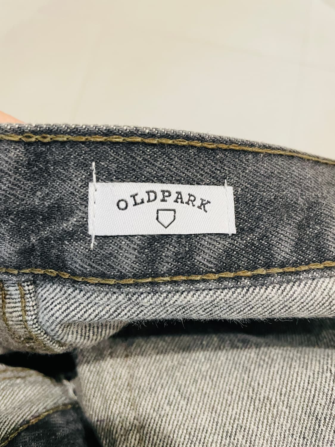 OLDPARK BANDANA TAIL JEANS BLACK 상품이미지7