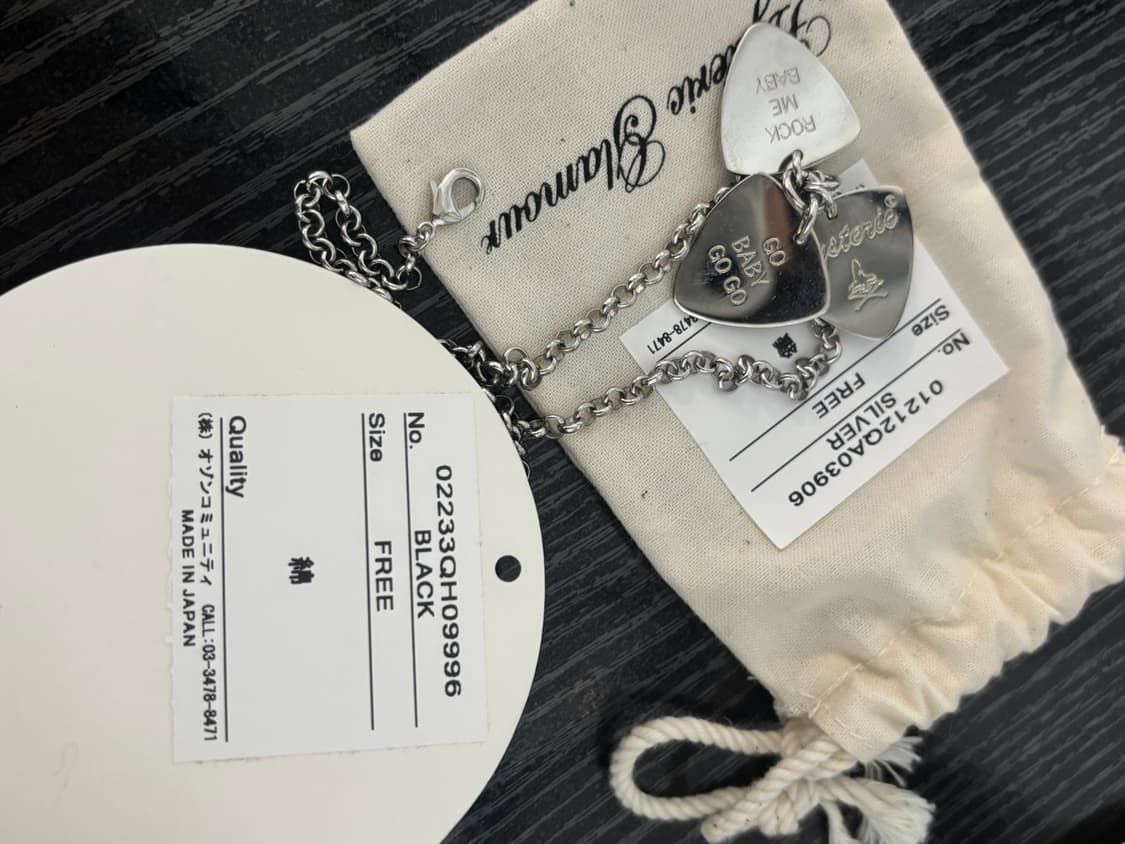 히스테릭글래머 기타피크목걸이 상품이미지3