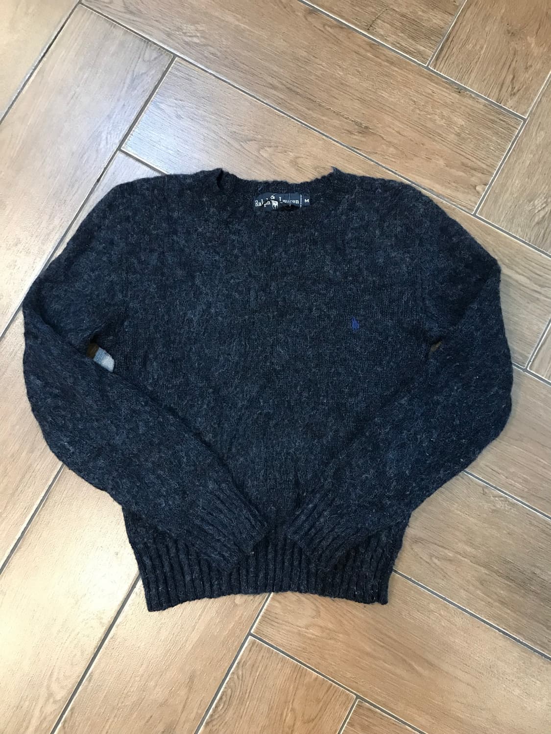 폴로 랄프로렌 네이비 울 니트  상품이미지3