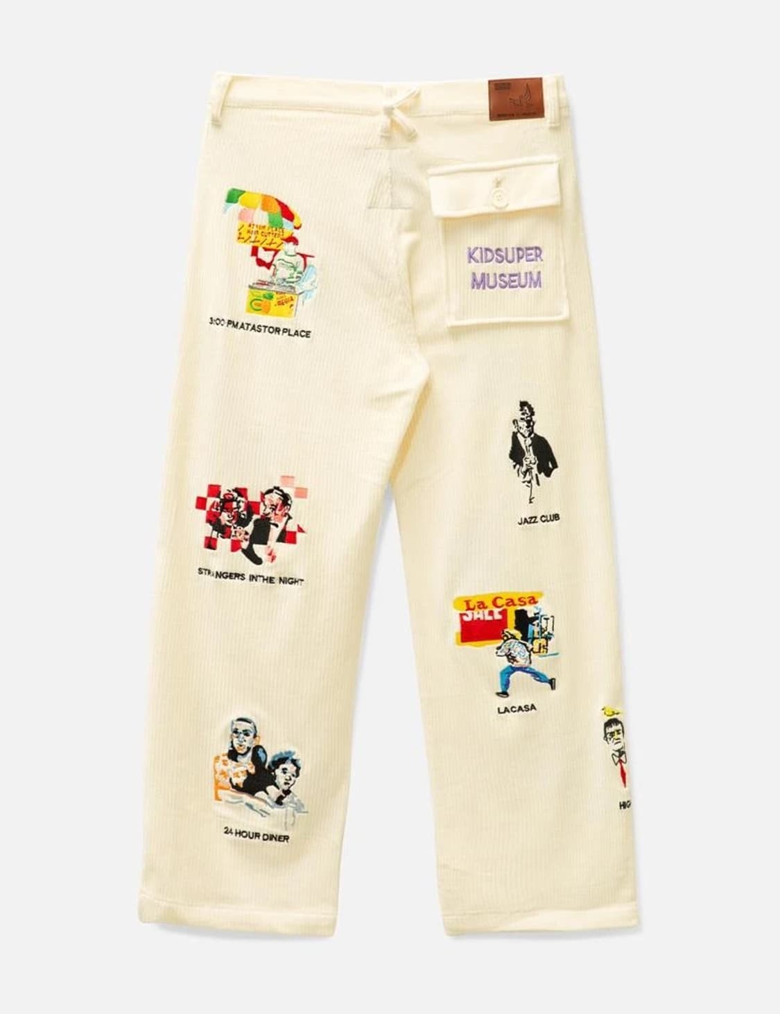 Kidsuper 키드슈퍼 뮤지엄 자수 팬츠 상품이미지1