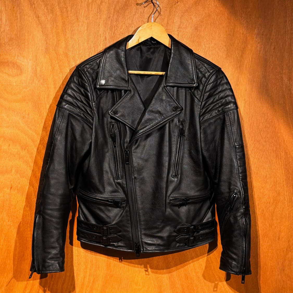 어반바론 헤비 카우레더 더블라이더 자켓 M 소가죽 상품이미지1