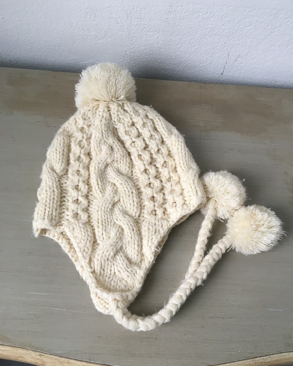 pom pom knit beanie 상품이미지2