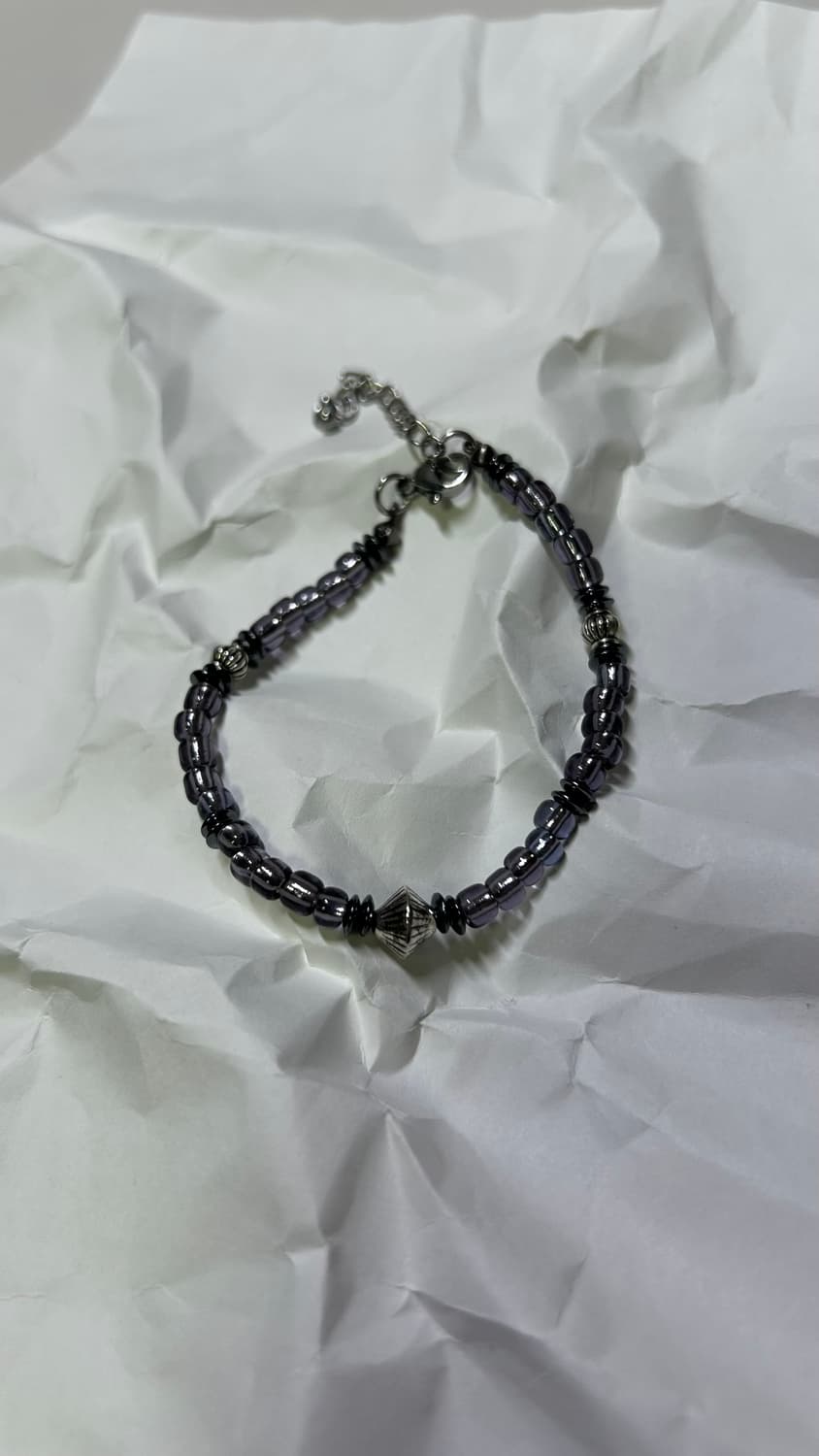헤마타이트 비즈 팔찌 상품이미지1