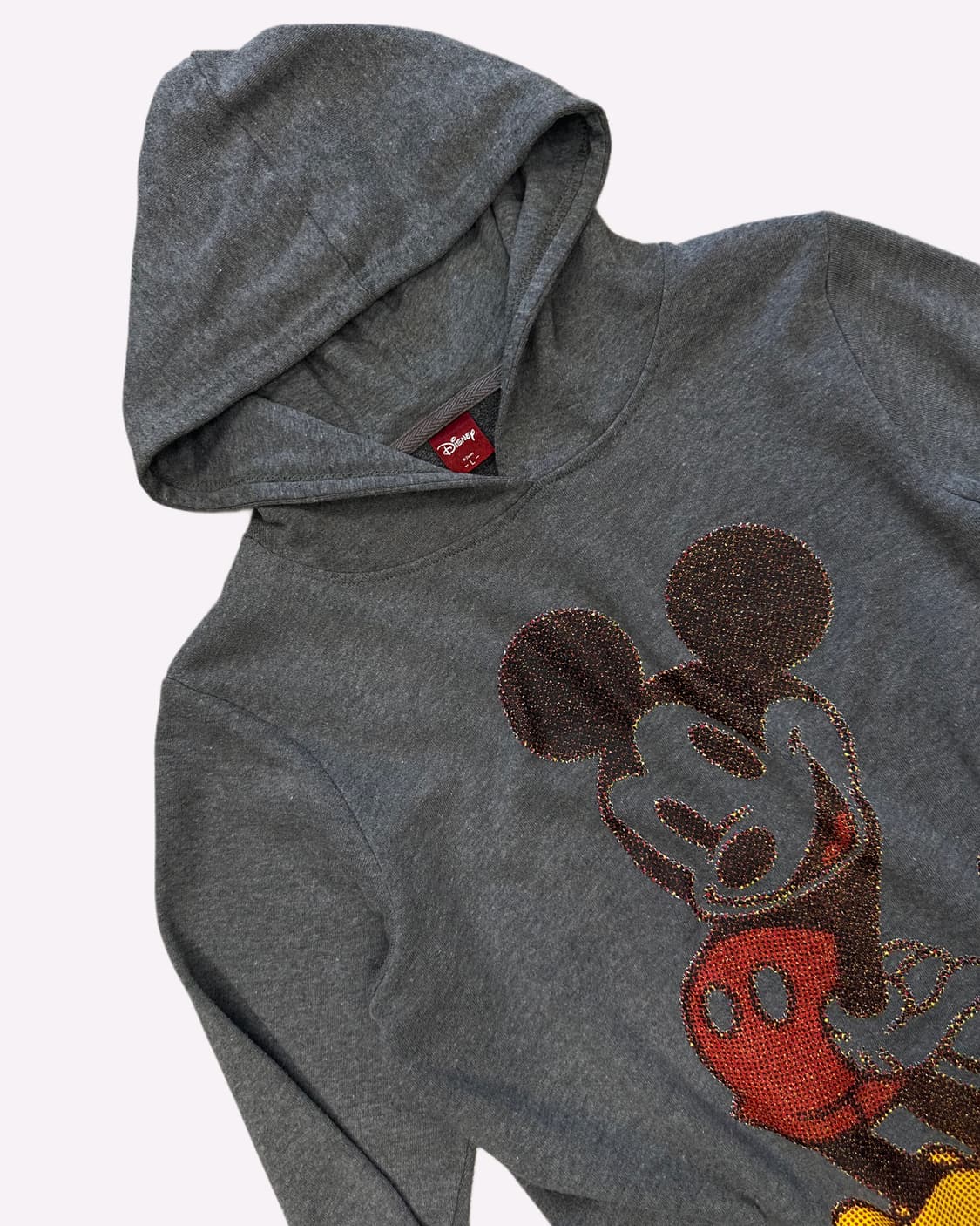 DISNEY mickey printing hood t-shirt 상품이미지4