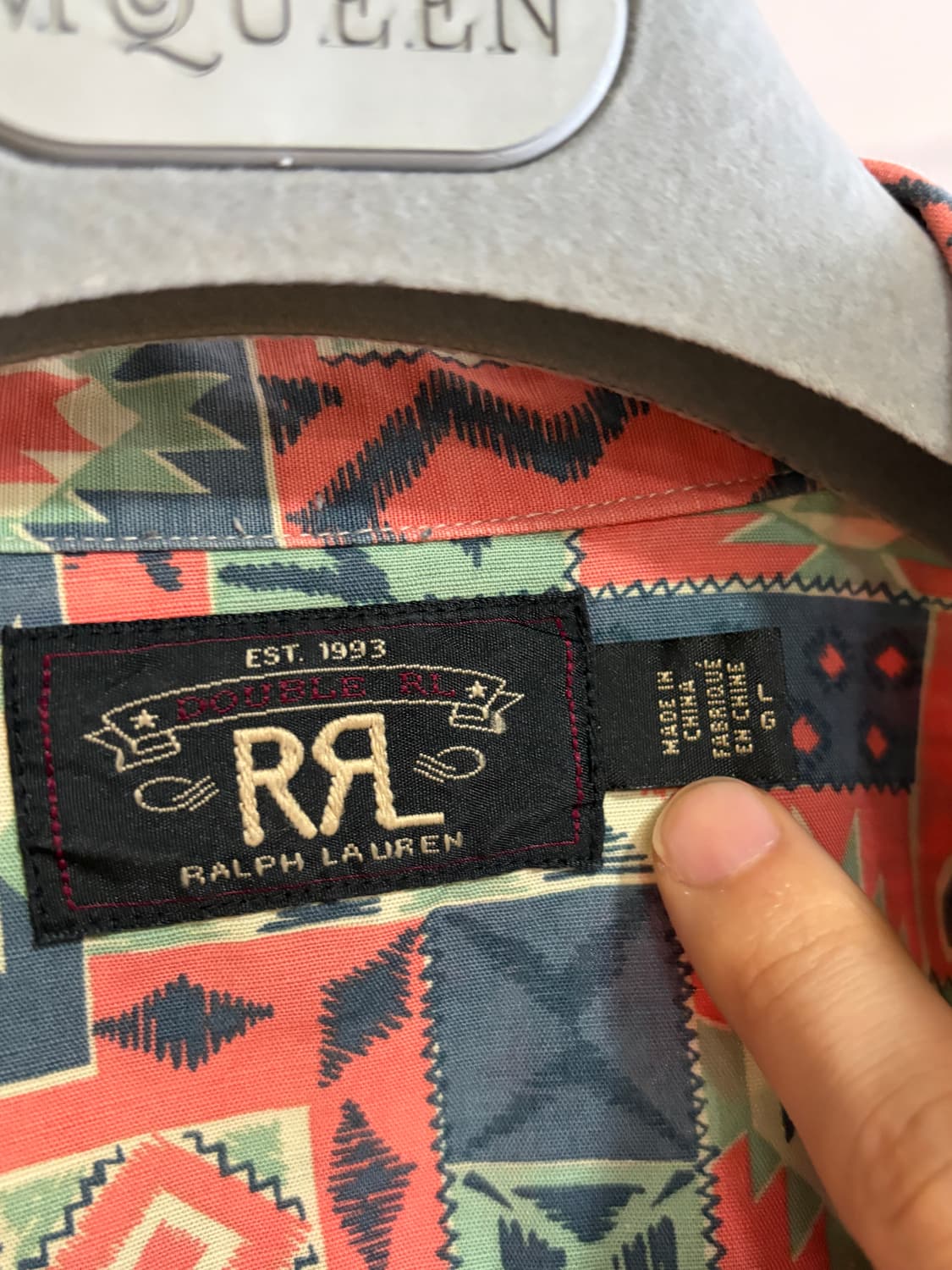 (L) RRL 아즈텍 우븐 캠프 셔츠  상품이미지5