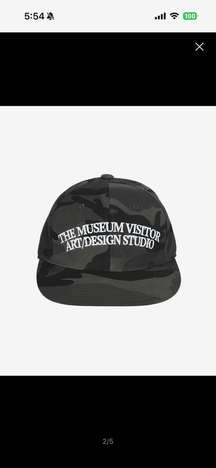 더뮤지엄비지터 모자 카모 상품이미지2