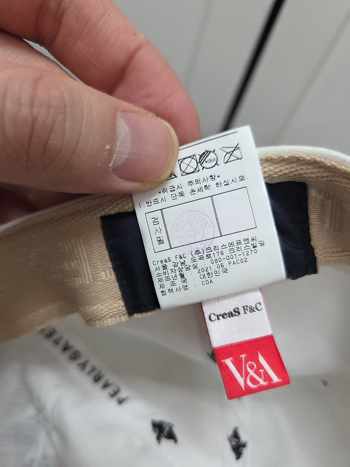 파리게이츠 골프 볼캡 상품이미지9