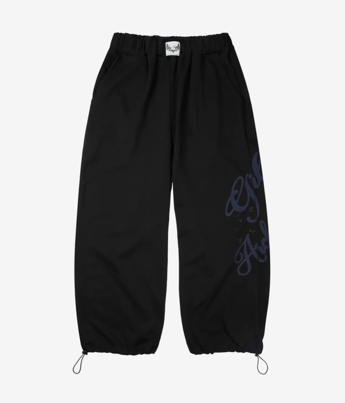 LETTERING LOGO SWEATPANTS_BK 상품이미지2