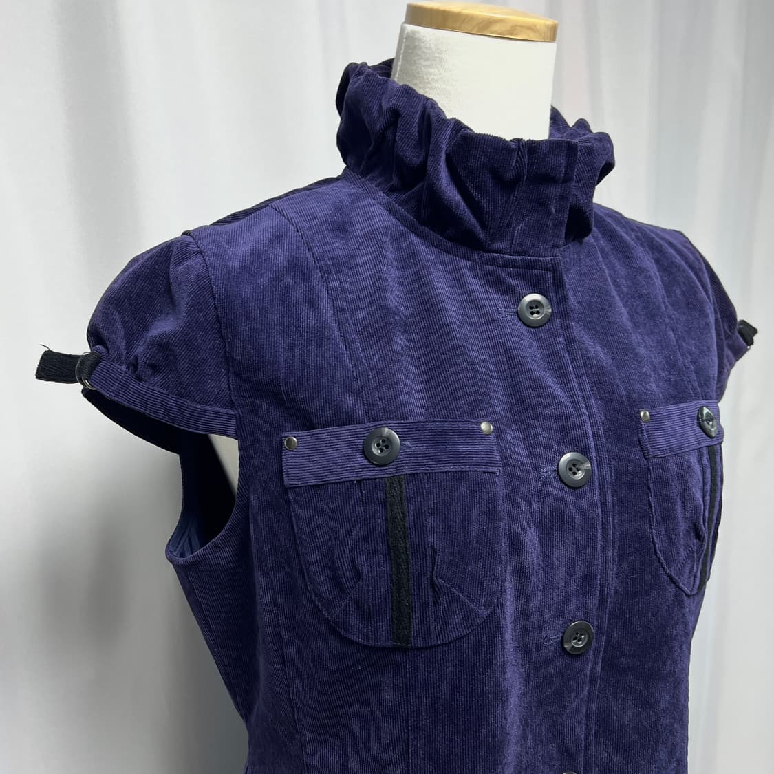 corduroy purple one-piece 상품이미지4
