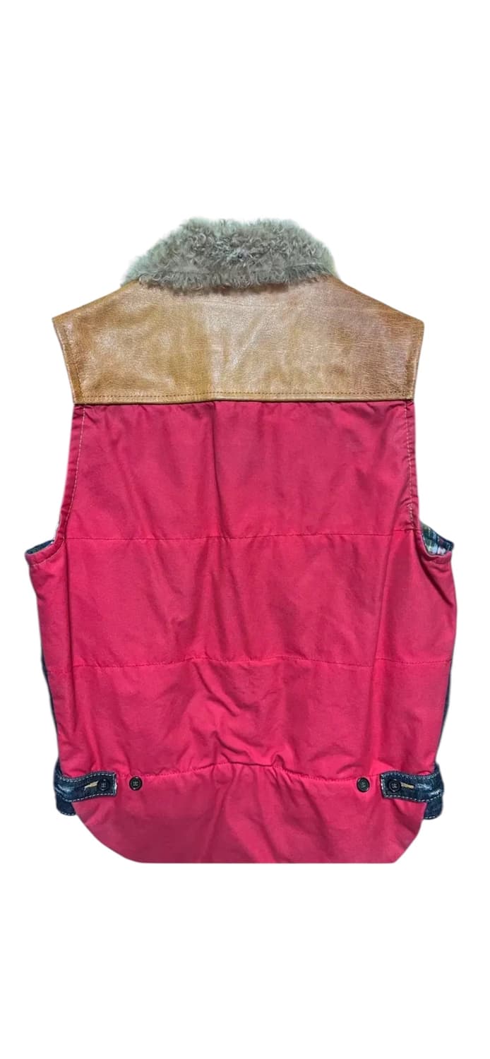 디스퀘어드2 퍼 카라 데님 조끼 상품이미지2