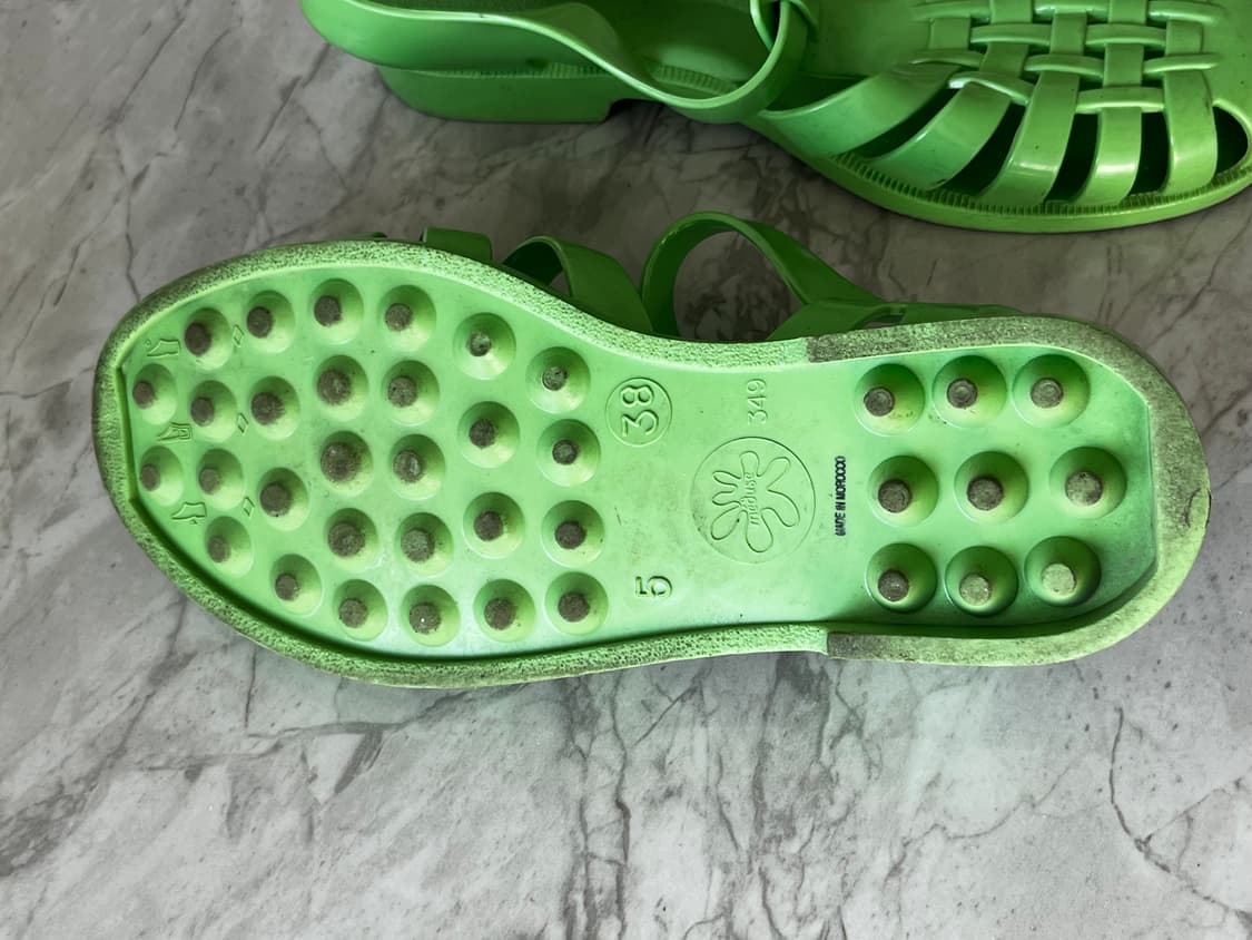 메듀즈 그린 사이즈38 (실사이즈240) 상품이미지2