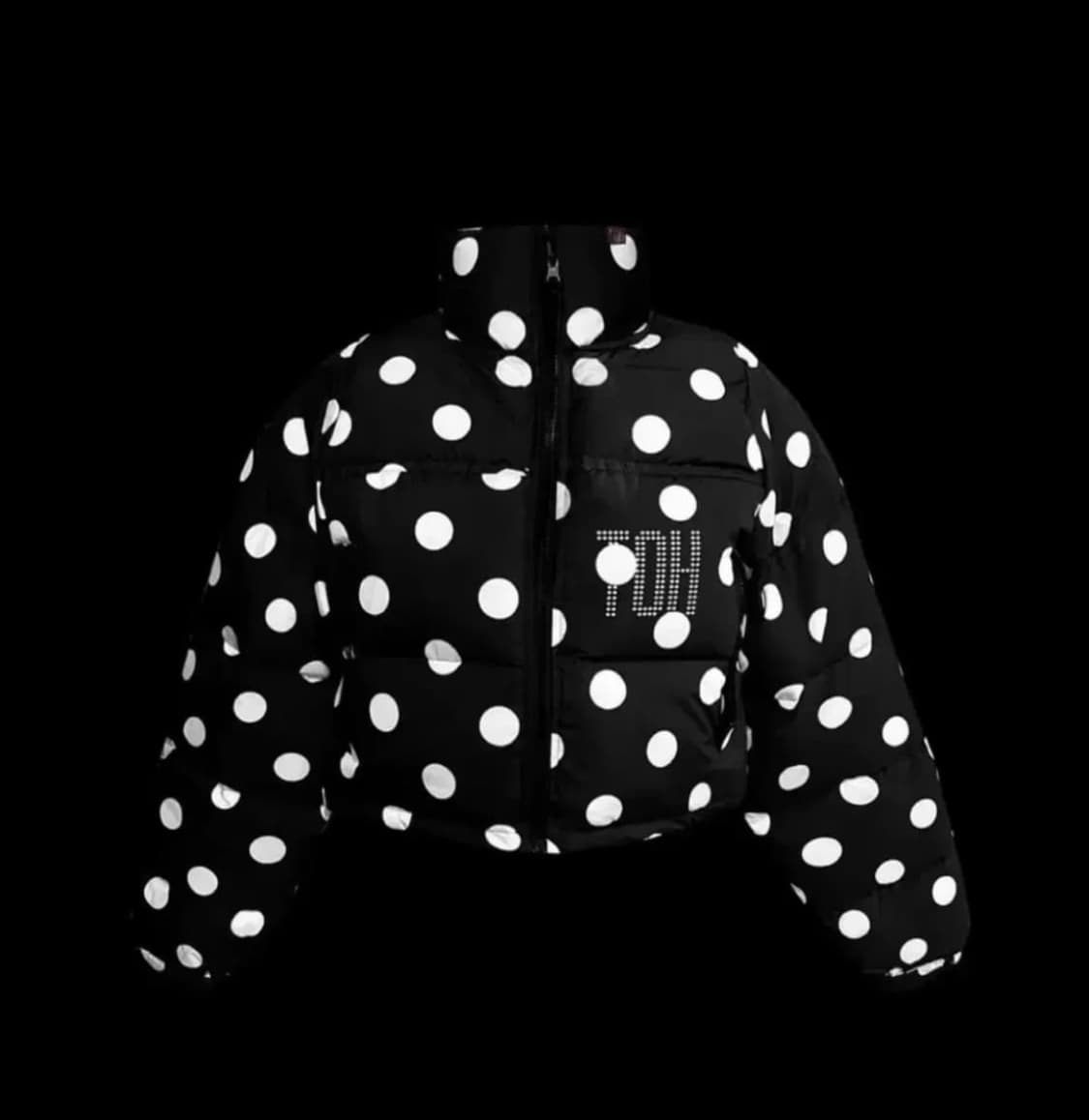 ODOR toh 도트 리버시블 패딩 상품이미지1